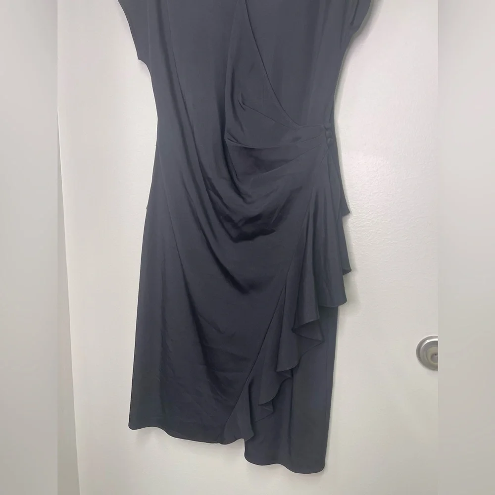 Lafayette 148 Silk Midi Wrap Dress - Picture 5 of 12